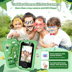 Intelligentes Spielzeugtelefon für Kinder, Touchscreen-Spieltelefon für Kleinkinder, MP3-Musik-Player mit Dual-Kamera für Mädchen und Jungen, Weihnachts- und Geburtstagsgeschenke