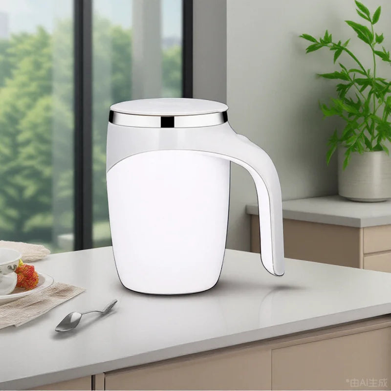 Automatische Rührbecher Becher Wiederaufladbare Tragbare Kaffee Elektrische Rühren Edelstahl Rotierenden Magnetischen Hause Trinken Werkzeuge