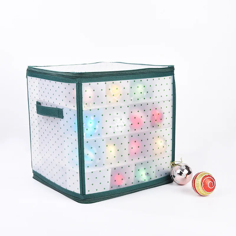 64-Grid Baubles Lagerung Box Weihnachten Bälle Lagerung Weihnachten Baum Dekorationen Organizer Flitter Lagerung Teiler Spielzeug Lagerung Box