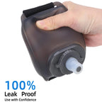 200 ml freihändige Silikon-Sportwasserflasche, tragbar am Handgelenk zum Laufen, Radfahren, Klettern – Outdoor-Aktivitäten