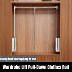 Kleiderschrank-Lift, herunterziehbare Kleiderstange, drei Farben erhältlich, automatische Rückkehr, Kleiderschrank, Teleskop-Kleiderbügel, Heim-Hardware