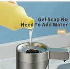 Küchenseifenmaschine, automatischer Sensor, Händedesinfektionsmittel, intelligenter elektrischer Seifenspender für Körperwaschmittel, Edelstahl 304