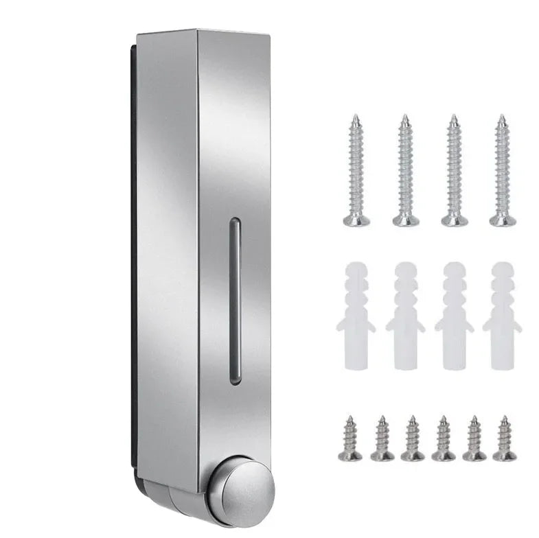 Seifenspender für 1/2/3 Tassen, Wandmontage, Duschseifenspender, Duschgel, Waschmittelspender für Badezimmerzubehör, kein Stanzen