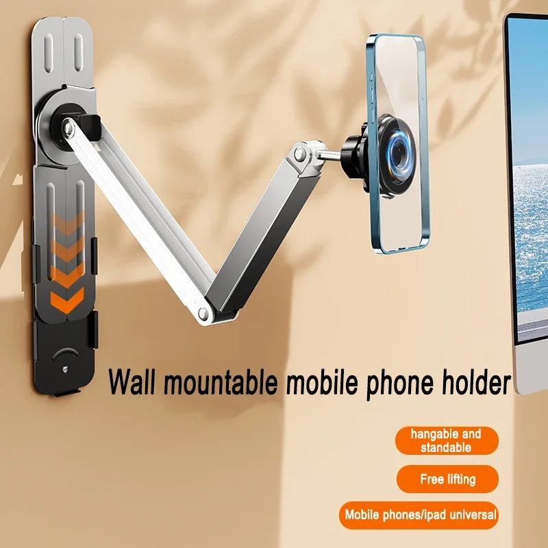 Eary Tablet Wand halterung 360 ° Drehung Tablet Halter Ständer Küche Wand halterung kompatibel mit iPad/iPhone/alle 4, 5-6, 5-Zoll-Tablet