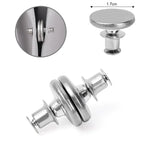 Magnetische Vorhangschnallen nagelfrei – Metall-Clip, 17/20/25 mm, 2–40 Stück
