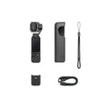 DJI Osmo Pocket 3 Kamera: 1'' CMOS-Sensor, 4K/120fps-Video, 3-Achsen-Stabilisierung, 2'' drehbarer Touchscreen, kleine Videokamera