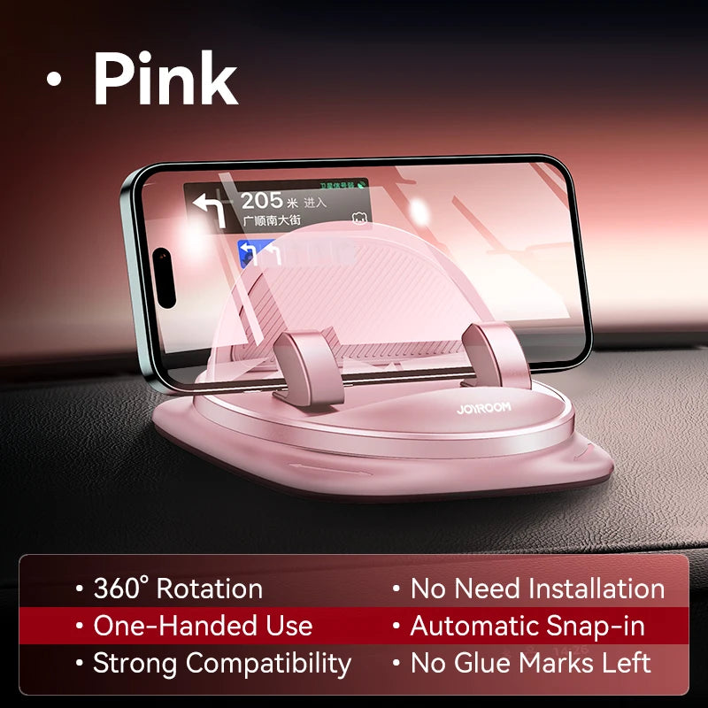 Joyroom Universal Autotelefon halter 360 ° Drehung Silikon Armaturen brett Telefon halterung Einhand bedienung Telefon halter für den Auto gebrauch