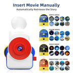 Story-Projektionsmaschine, Nachtlicht, integrierte 4 Audio-Story-Karten, Geschenk für Kleinkinder und Kinder, Mädchen, Jungen ab 3 Jahren