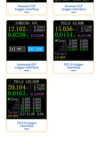 FNB58 USB-Tester, Voltmeter, Amperemeter, Typ C, Schnellladungserkennung, Auslöser, Kapazitätsmessung, Welligkeitsmessung