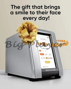 für R270 Hochgeschwindigkeits-Touchscreen-Toaster, 2-Scheiben-Smart-Toaster mit patentierter InstaGLO-Technologie, Wärmeregal und Panini P