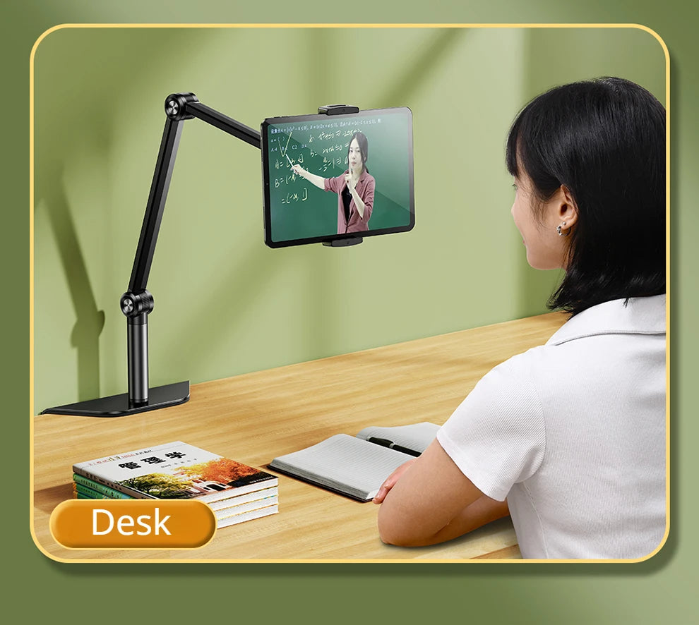 Oatsbasf versteckter Nachttisch-Tablet-Telefonständer 990 °   Drehbare, einsteckbare, geschlitzte, aufsteckbare Telefonhalterung, Tablet-Halterung für Sofa, Schreibtisch