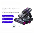 Aspirateur à main 85 000 Pa avec lumière UVC, sans fil, anti-acariens, rechargeable par USB, intelligent, pour le nettoyage du lit