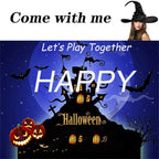Halloween Hexenhut mit Rüschen – Schwarzer Hexen- & Zauberer-Hut für Cosplay & Party