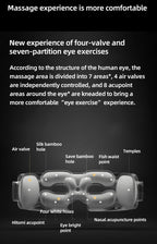 Xiaomi Mijia Smart Eye Massager Hot Compress Zone Massage Lindert Müdigkeit Augenpflegeinstrument Arbeit mit der Mi Home App