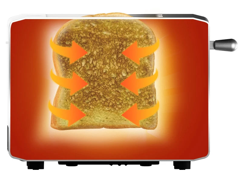 OMESER Küche Edelstahl Zwei Scheiben Toaster Touchscreen Hause Automatische Brot Toaster Frühstück Maschine 6 Bräunungsstufen