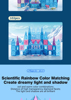 Kinderspielzeug, magnetische Fliesen, Frozen-Set, Klassenzimmer-Essentials, Magnet-Bauspielzeug für Kleinkinder, Vorschule, Montessori-Lernspiele für