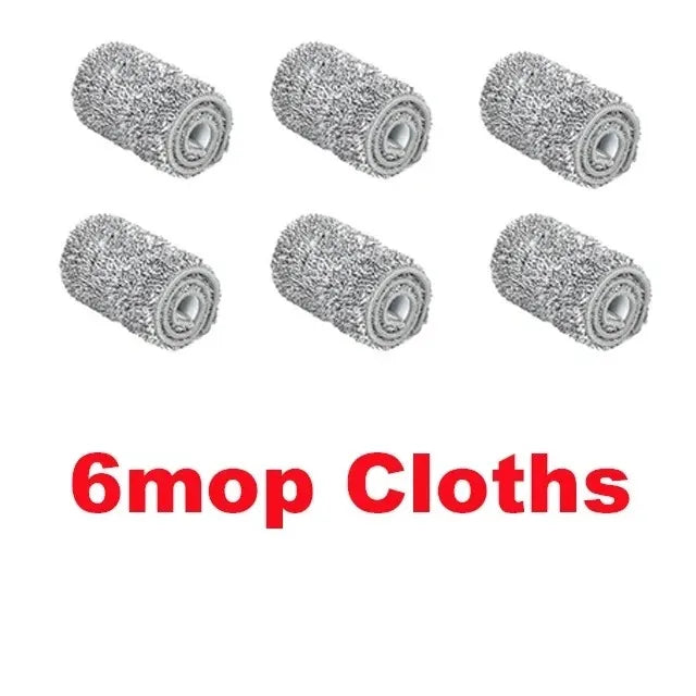 Bodenwischer X-förmiger Mikrofaser-Mopp Bodenreinigungsmopp 360° °   Rotierender, freihändiger Wasch- und Holz-Quetschmopp für die Reinigung in der Küche zu Hause