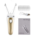 Elektrischer Faden-Epilierer für Damen – Schmerzlos, USB-aufladbar | Gesicht & Körper