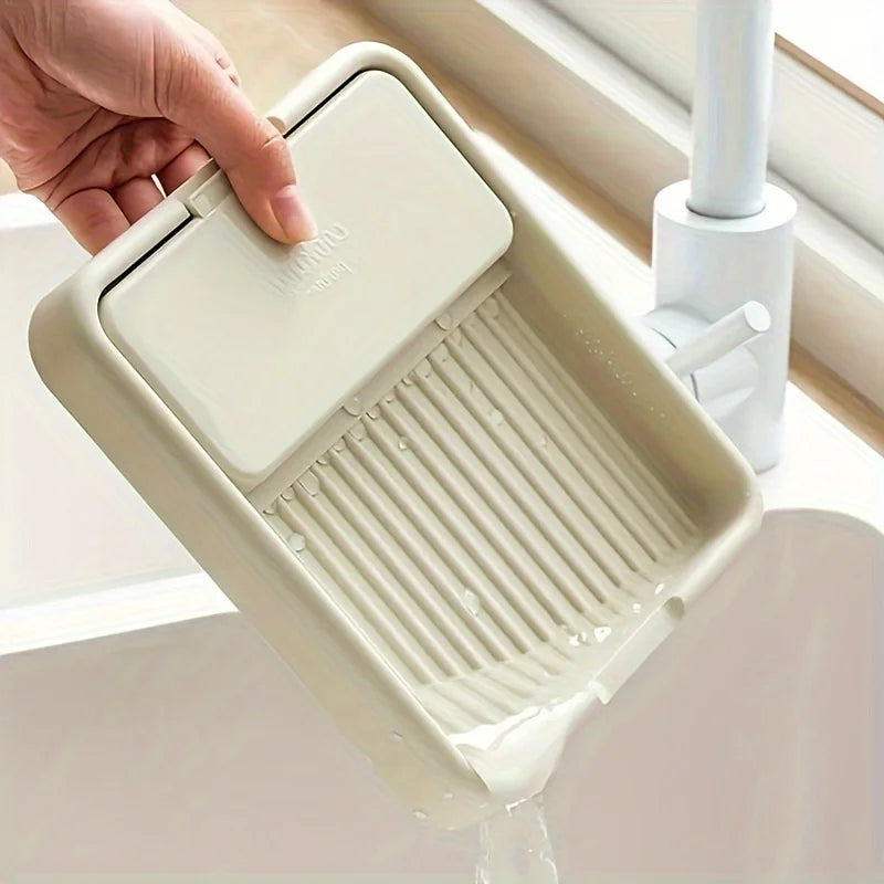 Faltbarer Deckelhalter – Praktische Deckelablage zum Kochen und Servieren – Hält Löffel und Küchenutensilien ordentlich