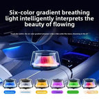 Snow Mountain Smart Car Duftdiffusor, wiederaufladbarer Luftdiffusor, Auto-Lufterfrischer, Wolkennebel mit RGB-Licht, Auto-Innenraum