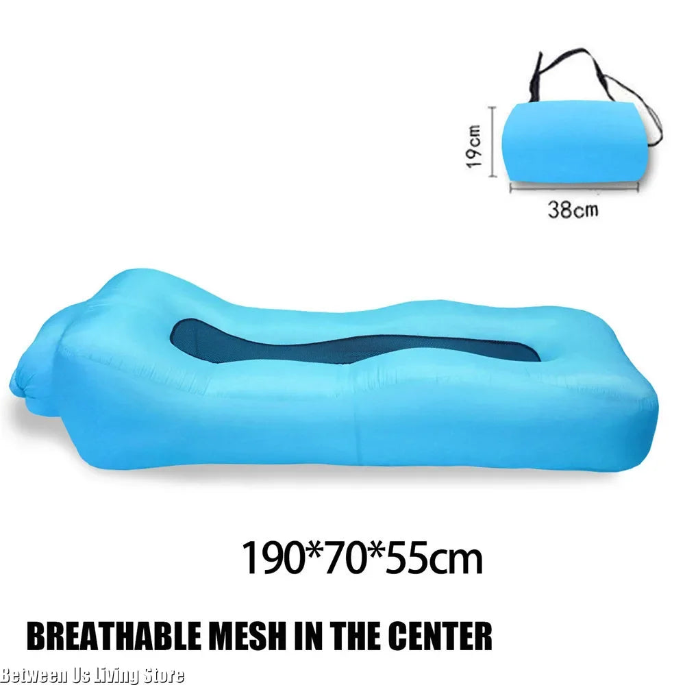 Aufblasbares Outdoor-Sofa – Sitzsack, Amphibien, für Pool, Strand, Camping & Garten, 9 Farben