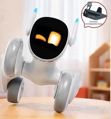 Loona Smart Pet Robot Niedlicher AI-Roboter, emotionale Roboter, interaktive Sprachsteuerung, Gestensensoren, Heimüberwachung, mehrsprachige Unterstützung K