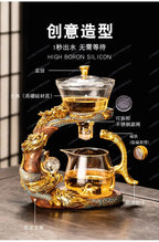 Neues automatisches Teeservice aus Glas, faule Teekanne für den Haushalt, Kung-Fu-Teetasse, Artefakt zum Aufbrühen von Bürotees