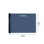 Elektrisches Wärmtablett, Speisenwärmerplatte, faltbar, tragbar, Smart Food, schnelle Erwärmematte, elektrisches Wärmtablett mit 3-Temp-Einstellung