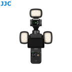 JJC Verbesserte magnetische Mini-LED-Leuchte für DJI Osmo Pocket 3, wiederaufladbares Selfie-Fülllicht, 3 Farbmodi, Pocket 3 Vlog-Zubehör