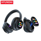 HYUNDAI X1PRO Bluetooth 6.0 Kopfhörer – KI-Übersetzung 100+ Sprachen | Touch-Control LED-Display