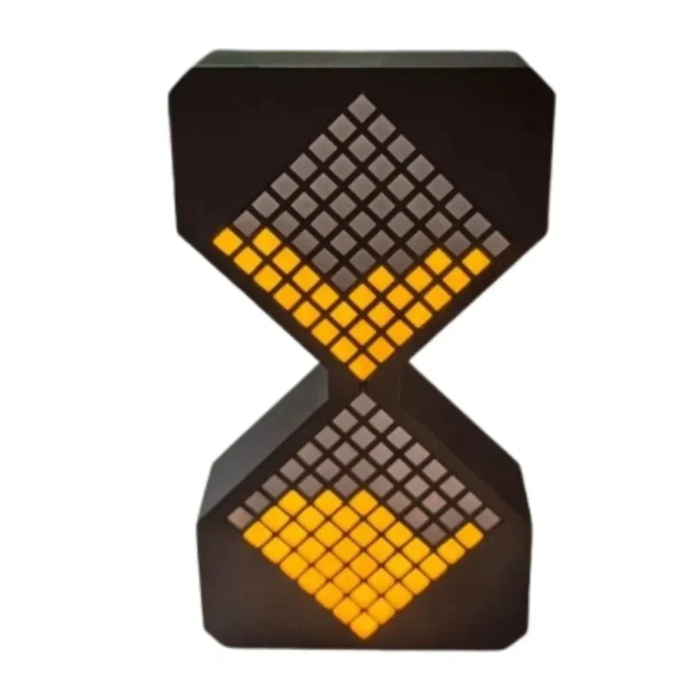 Elektronische LED-Sanduhr im Cyber-Stil, 1–30 Min. Timer mit Schwerkrafterkennung, DIY digitale Sanduhr, Technologie, Sinn für Heimdekoration