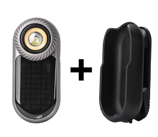 LOOPSK09-LOOPDOT LOOP Multifunktionale Mini-EDC-Taschenlampe, tragbare Handbeleuchtung, Taschenlampe für Outdoor-Sport, Camping, Höhlenforschung