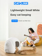 CATLINK Selbstreinigende Katzentoilette, automatische Toilette für Katzen, großer geschlossener Sandkasten, Katzenhaustier, intelligente Artikel, Arenero Gato Cerrado Katzentoilette