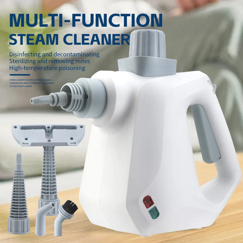 SUSWEETLIFE CG1982 Handdampfreiniger 1050W – 3 Bar, 30 Sek. Aufheizzeit, Multifunktional | CE | EU, UK & AU