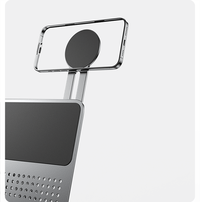 Tablet-Ständer, iPad, Desktop, magnetischer Handyständer 360° °   Drehbarer, zusammenklappbarer, spezieller Ständer für Live-Malerei im Büro