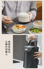 TAFUCO Lunchbox, tragbarer Aufbewahrungsbehälter für Lebensmittelwärmer, Wärmeerhaltung, Bento-Lunchbox, Lunchbox aus Edelstahl 316, für Kinder