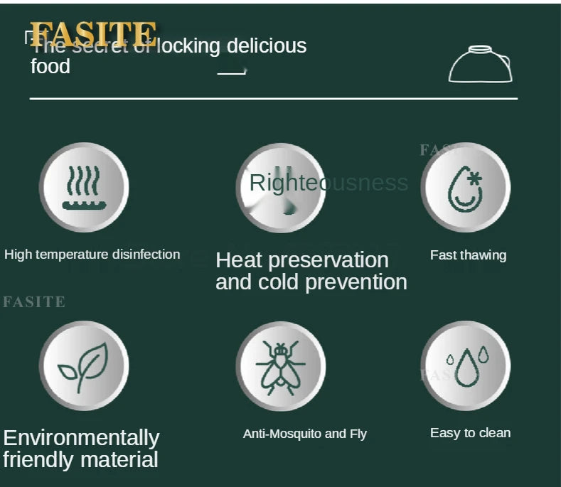 Heizungs-Dichtungsabdeckung für Lebensmittel, Mahlzeit, intelligente intelligente elektrische Heizung, Lebensmittel-Isolierabdeckung, multifunktionale Lebensmittel- und Frischabdeckung