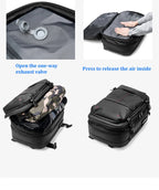 17 Zoll Laptop-Rucksack, Vakuum-Kompressions-Rucksack