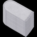 Wasserhahnfilter aus Vliesstoff – Rostentfernung, Spritzschutz, 8,5×3,7cm, 50 bis 500 Stück