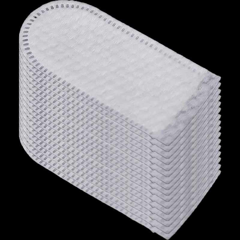 Wasserhahnfilter aus Vliesstoff – Rostentfernung, Spritzschutz, 8,5×3,7cm, 50 bis 500 Stück