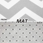 1 Stück Weihnachtsdekoration Fußmatte, Willkommensmatte für die hintere Vordertür im Innen- und Außenbereich, Winter-Fußmatte.