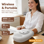 Elektrischer Handmassager mit Luftkompression – 5 Stufen, Wärmefunktion, Vibration, CE