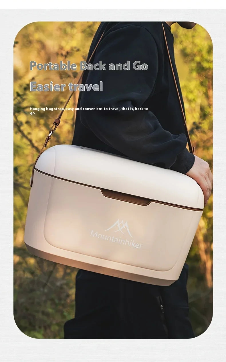 Mountainhiker 20L isolierter Kühler mit großer Kapazität – Outdoor-Camping-Kühler – tragbarer Outdoor-Camping-Eiskübel