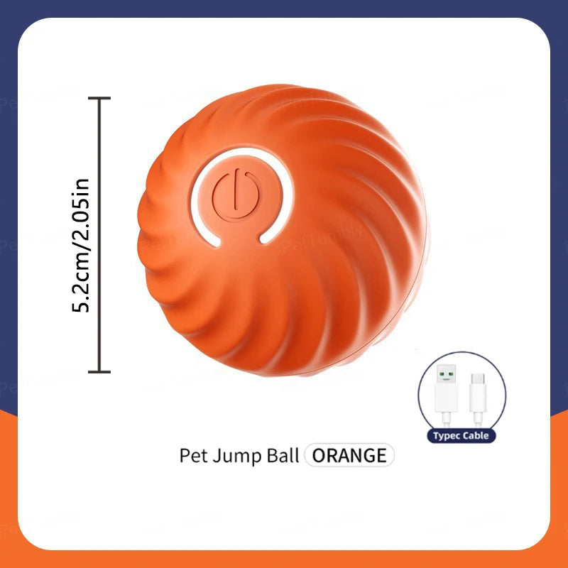 Intelligenter Hundespielzeugball, elektronisch, interaktiv, Haustierspielzeug, beweglicher Ball, USB, automatisch bewegend, springend, für Welpen, Weihnachtsgeschenk, Katzenprodukt