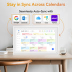 BLACKVIEW TABWEE P15 – 15,6" Smart Familienkalender, Touchscreen, 32GB, Wi-Fi, Google/iCloud, EU