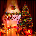 10m 20m 30m 50m Hochzeitsfeiertag Weihnachtsgirlande Dekoration Beleuchtung LED String Lichterketten mit EU-Netz stecker für Wohnkultur