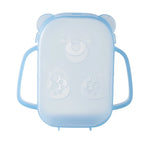 OOTDTY Quetschbeutel-Halter für Babys – Auslaufsicher, transparent, für Joghurt & Babykost, 3 Farben