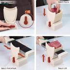 Fleischschneider, Hackmesser, Küchenmesserset zum Fleischschneiden, Zerkleinern, manueller Frischfleischschneider, Lebensmittelschneider für Rindfleisch