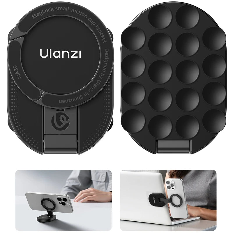 Ulanzi MA39 MagLock Smartphone-Halterung – Saugnapf für Glas & Spiegel