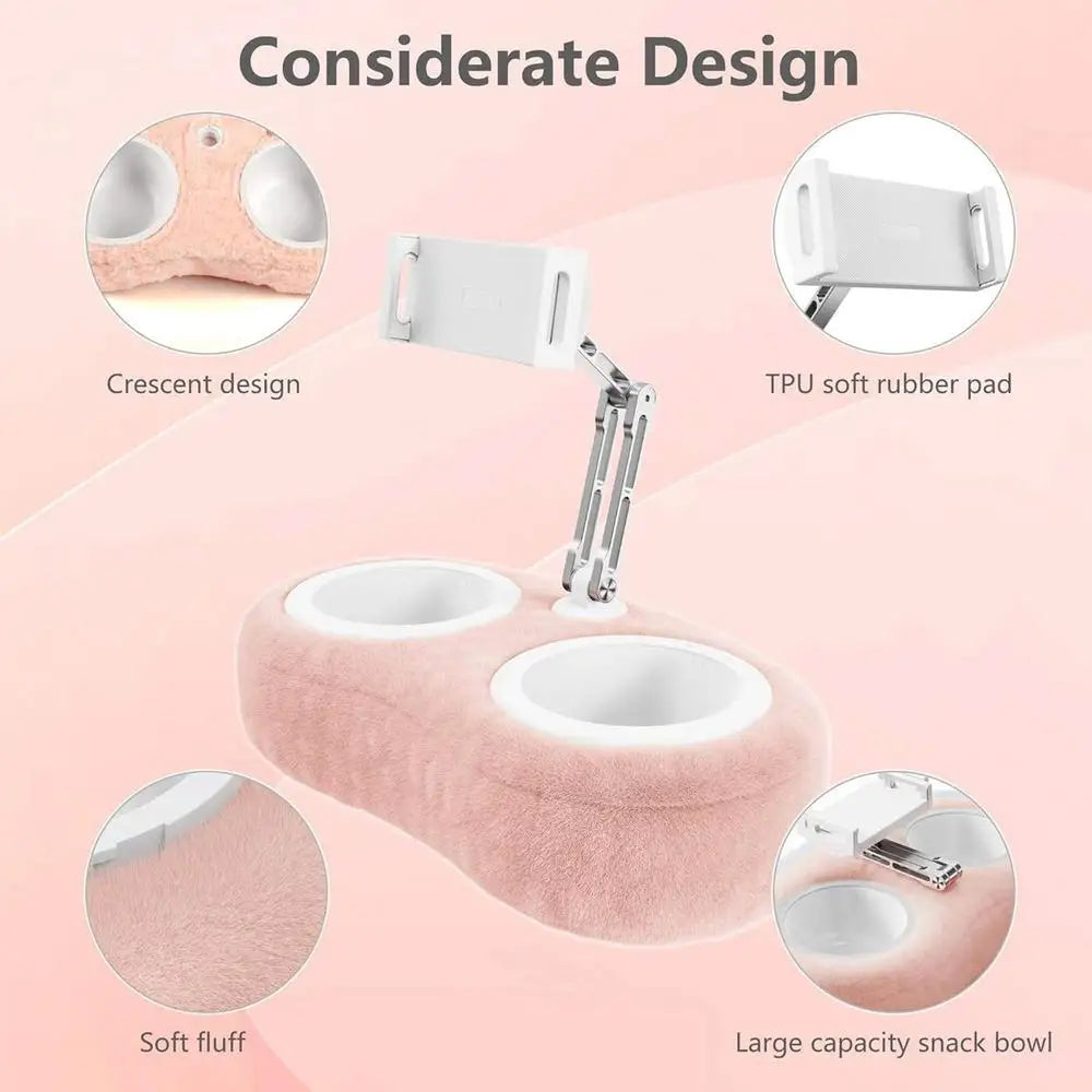 Tablet-Kissenständer, faltbar, tragbar, flexibel, für Telefone, Medienhalter, mehrere Winkel verstellbar, zum Lesen, Tablet-Kissenständer